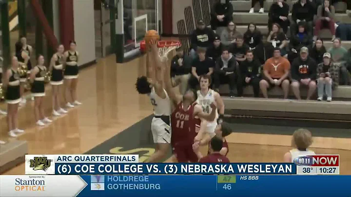 Nebraska wesleyan falls to Coe College