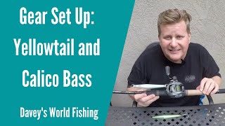 Top Water Set Up for Yellowtail and Calico Bass - Komodo SS