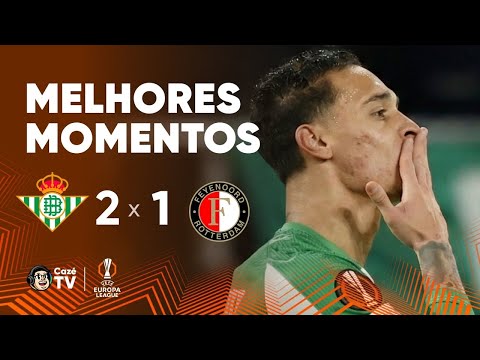 MELHORES MOMENTOS: REAL BETIS 2 X 1 FEYENOORD | EUROPA LEAGUE 2025/2026 | 8ª RODADA
