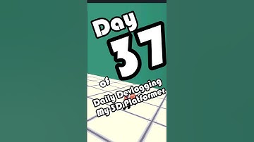 day 37 of daily game devlogs. Making the slider UI. #gamedev #godotengine #godot #3dplatformer