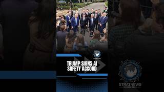 Trump and AI giants agree to self police AI safety | #shorts