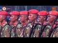 Upacara HUT TNI ke 72 Di Cilegon Banten Tahun 2017
