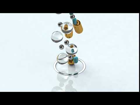 Virtual Dynamics of blob animation in Cinema 4d