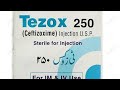 Uses of the injction tezox best anibiotic