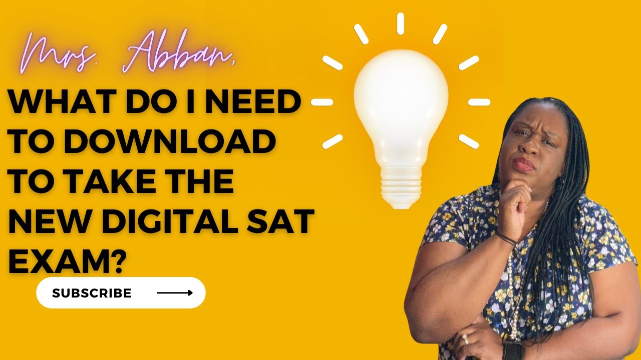 Digital sat 2023 how to download bluebook youtube