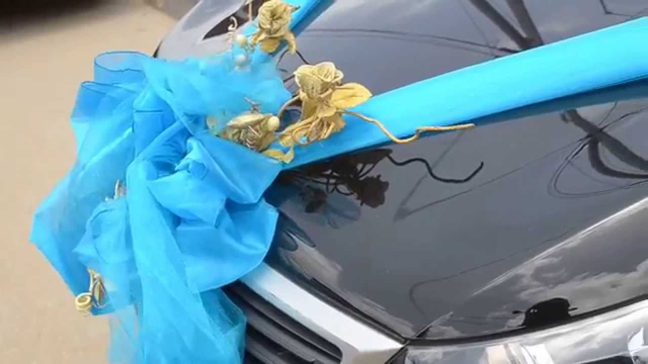 Comment faire la décoration de sa voiture de mariage ?