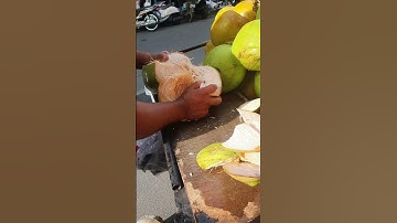 I Finally Learned How To Cut A Coconut