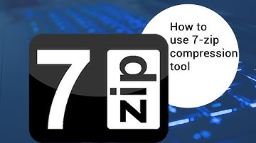 How to use 7-zip compression tool | video tutorial by TechyV