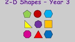 Year 3 - 2-D Shapes - Teaching Resource