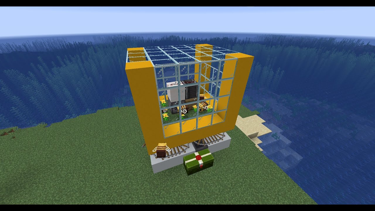 Minecraft AUTOMATIC BEE FARM Tutorial | Honey + Honeycomb Farm, Easy*Automatska farma meda