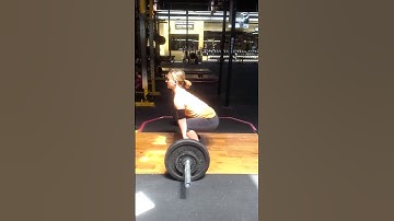 115 pound clean/front squat complex