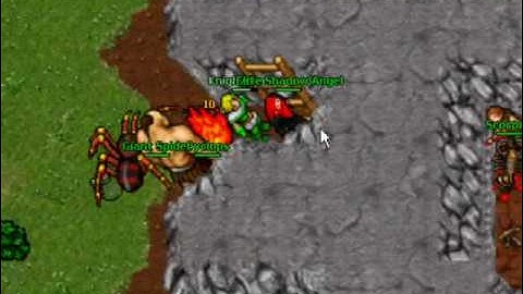 Tibia Player Luring Part 1