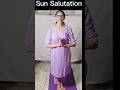 #shorts |Full Body Stretch Morning Yoga | Surya Namaskar With Mantra | Sun Salutation with 12 steps.