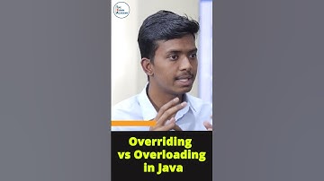 Java Interview Question: Overriding vs Overloading in Java | #shorts #kiransir #freshers