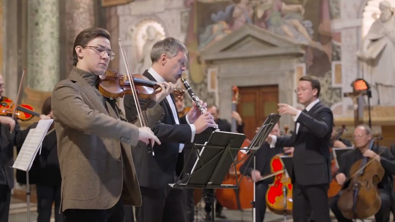 J.S. Bach Adagio dal "Concerto per violino e oboe" (versione per violino e clarinetto) Ivan Spelnik