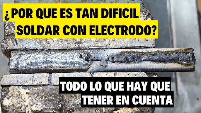 TIPOS de ELECTRODOS para SOLDAR en Herrería - PARTE 1 - Curso Soldadura  Eléctrica - CLASE #9 