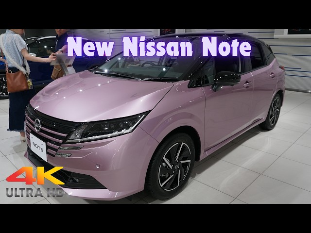 新型日産ノート X Four 2026年モデルオペラモーブ - NEW 2026 NISSAN