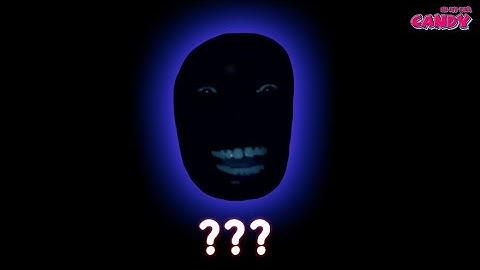Black Man Laughing in Complete Darkness