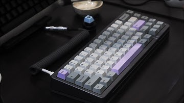 Tangerine v2 Linear & Durock POM Linear on PC & Brass Plate KBDfans D65 Keyboard Sound test