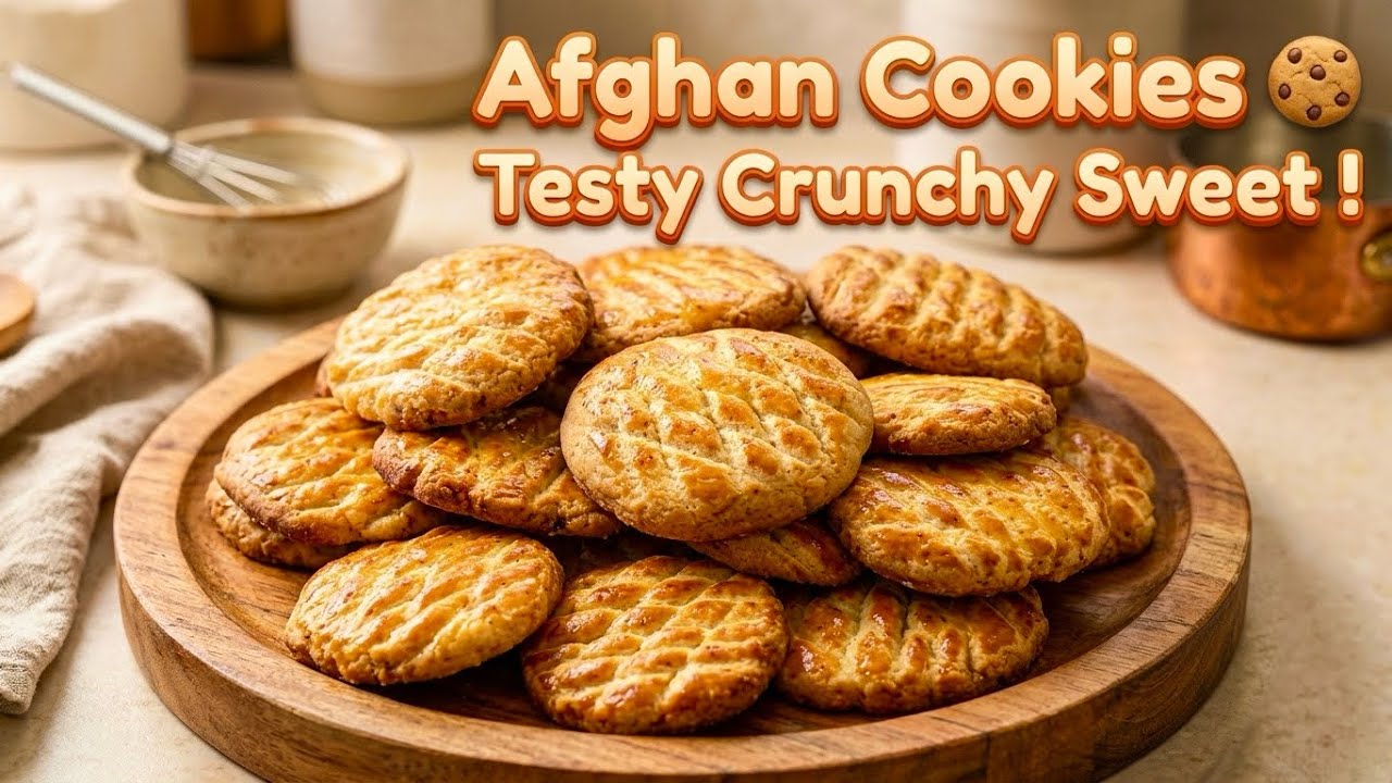 Bake Afghan Cookies at Home – Simple & Yummy! 