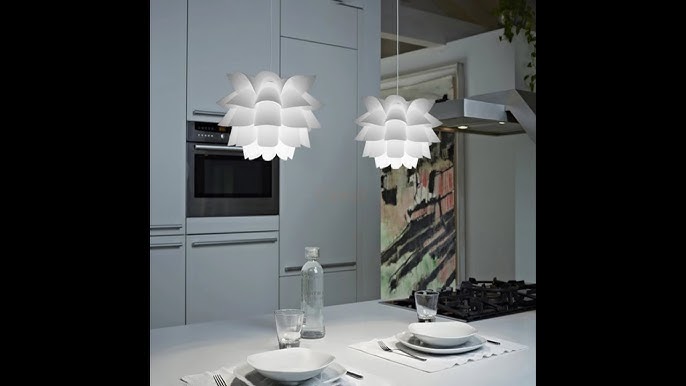 IKEA KNAPPA CEILING PENDANT LIGHT WHITE Wired In #7196