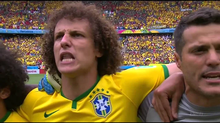 Brazil National Anthem World Cup 2014 vs Mexico Full HD - DayDayNews