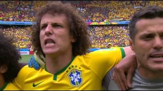 Brazil National Anthem World Cup 2014 vs Mexico Full HD