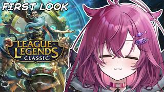 ◤Leauge of Legends◢ FIRST TIME PLAYING CLASSIC | #JunoUmezono #VSPOEN