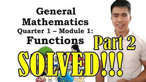 Piecewise Functions| General Mathematics Q1 M1