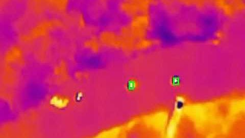 Object (Floats) detection on Thermal video using Matlab