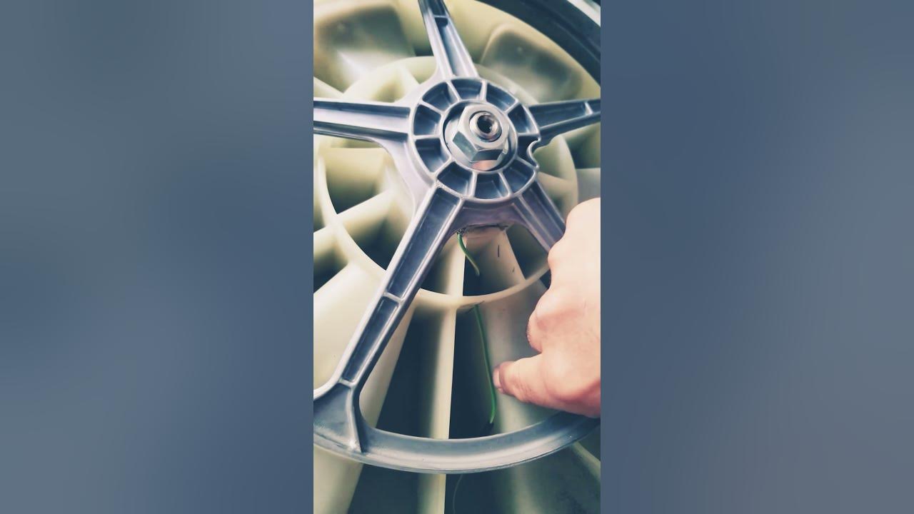 Whirlpool washer drum belt problem smoke burning smell repair YouTube