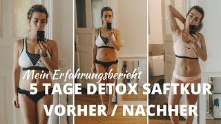 5 e Detox Saftkur Mein Erfahrungsbericht Youtube