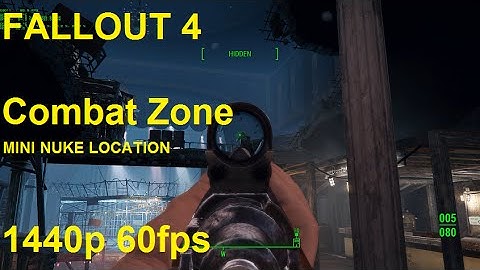 Fallout 4 - Combat Zone (1440p60)