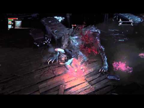 Bloodborne on PS4: Killing the First Werewolf  with Bare Fists