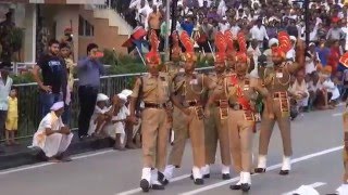 India-Pakistan border - Changing guards ceremony