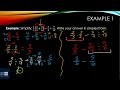 Simplify using Order of Operations with Fractions