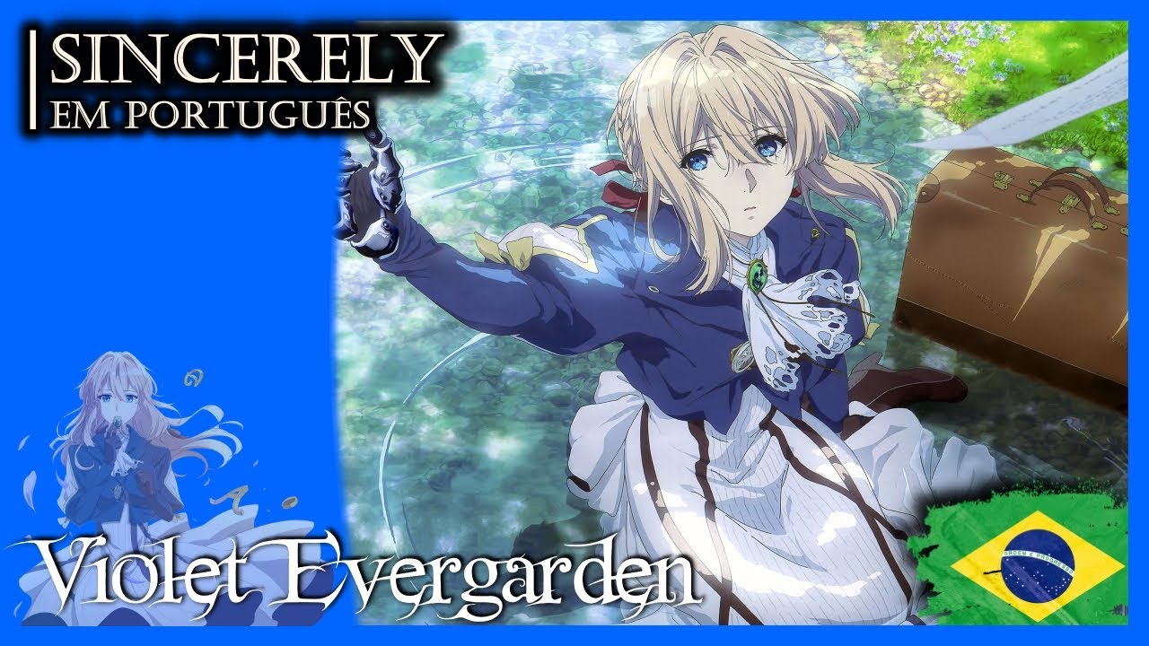 Como Assistir Violet Evergarden Dublado EP 1 Português e Violet