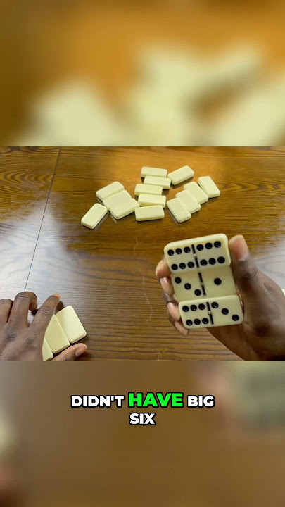 How Does a Domino Game Begin?  #dominose #dominos #boardgame #dominocardgame