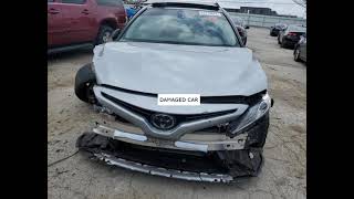 4T1K61AKXLU358776 2020 TOYOTA CAMRY FRONT END