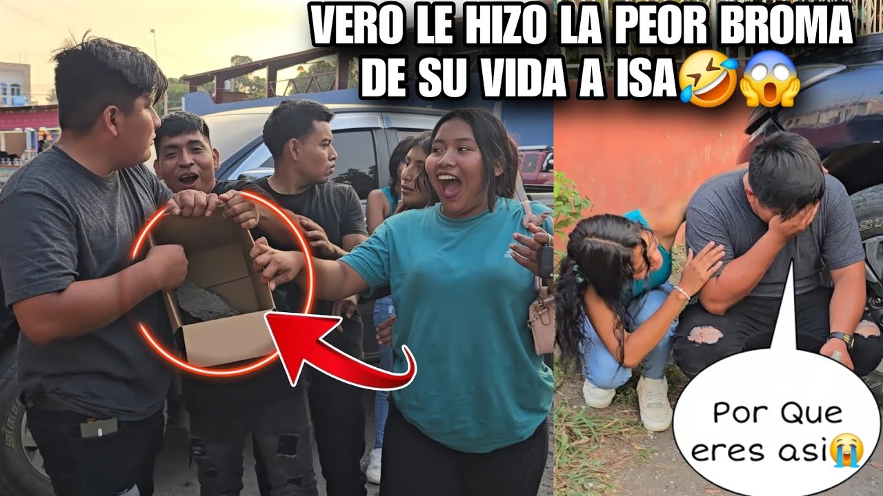 ISA Llora Amarg4mente Al Ver La Gr4n Brom4 Que Le Hizo VERO😭🤣Esto Es Lo Mejor Que Veras Ahora😱
