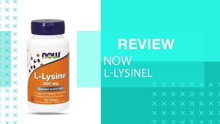 حبوب الليسين | لماذا يحتاج دعم المناعة إلى أقراص الحمض الأميني اللايسين l-lysine now foods ؟