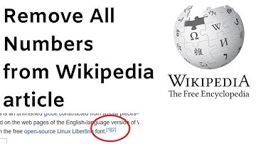 Remove all numbers in superscripts from a wikipedia article ?