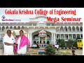 Gokula Krishna College of Engineering Mega Seminar || Bhaskar Jogi