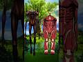 Can All AOT Titans Defeat Eren Founding Titan #anime #shorts
