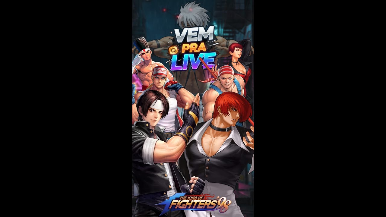🔴AO VIVO SHORT: KOF 98'C Combos Insanos na sua telinha 🕹