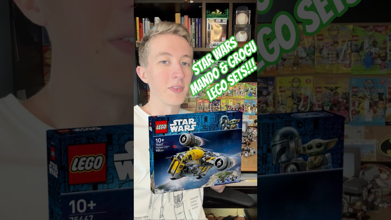 Представлены наборы LEGO Star Wars «Мандалорец» и «Грогу»! «Рейзор Крест», «Анзелланы» и многое д...