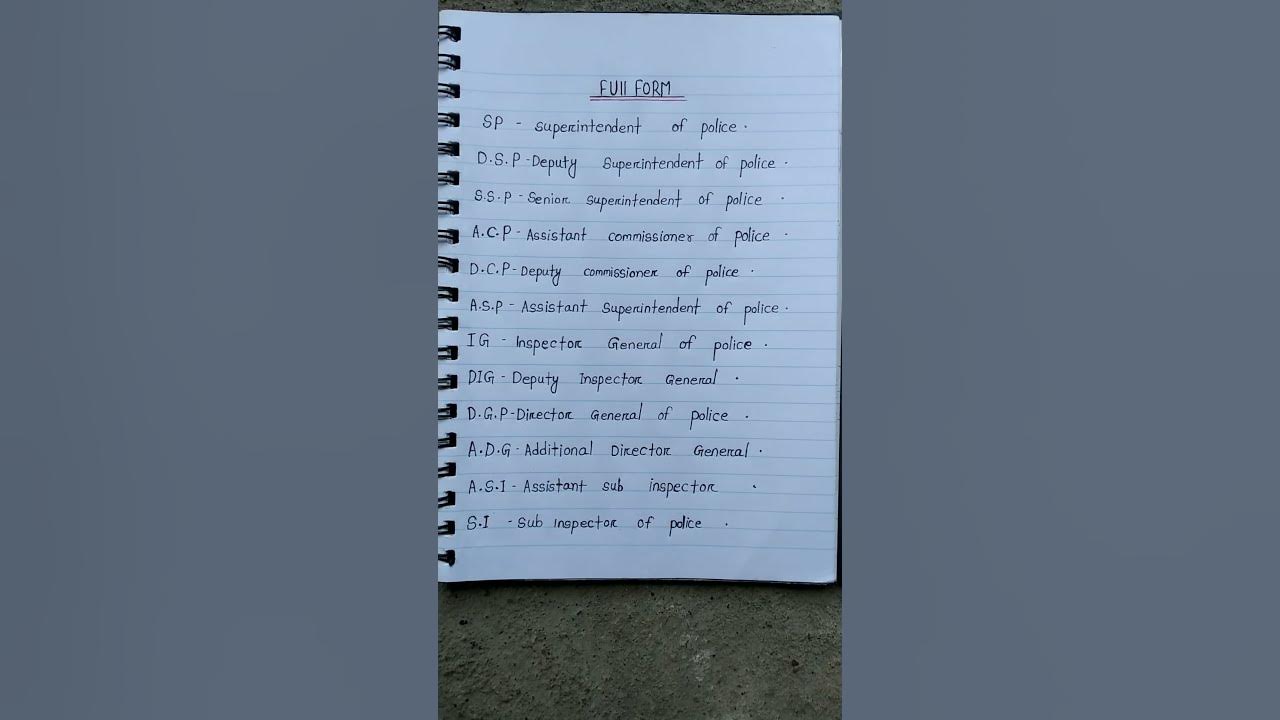 All Police Full Form In English Ll YouTube all-police-full-form-in-english-ll-youtube