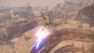 Flying in MHRise without Wirebugs! (Maximum Blast Dash) screenshot 2