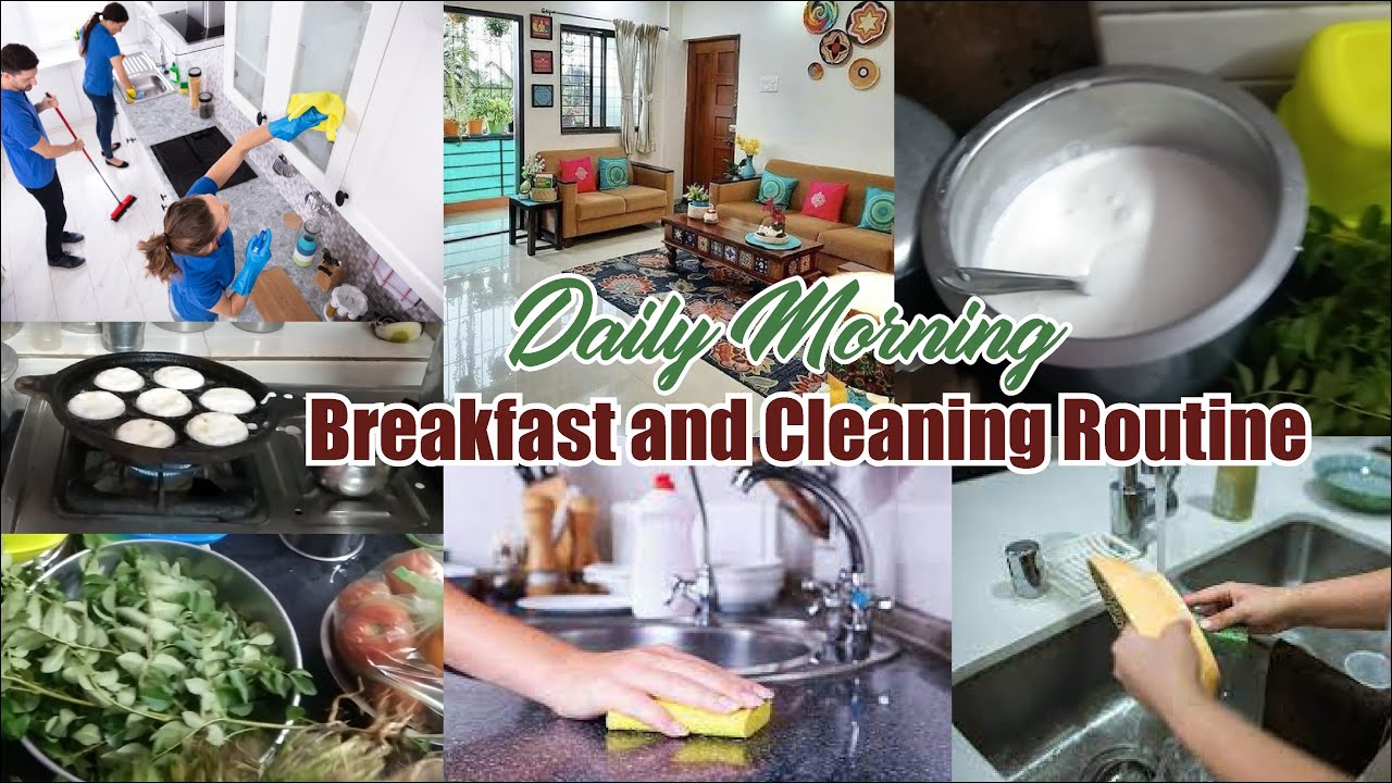 Breakfast Routines | दैनिक सुबह रसोई सफाई दिनचर्या | Nasta Recipe Samreen Kitchen and Vlog