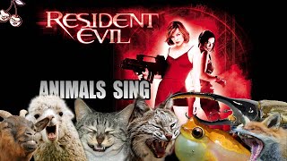 Resident Evil but it sounds like animals👻